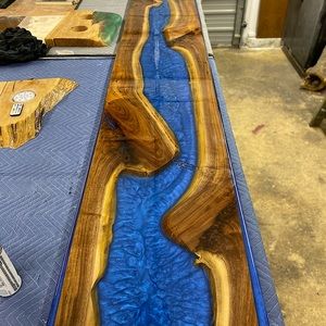 Epoxy Tables and signs